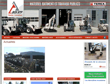 Tablet Screenshot of bos-btp.com